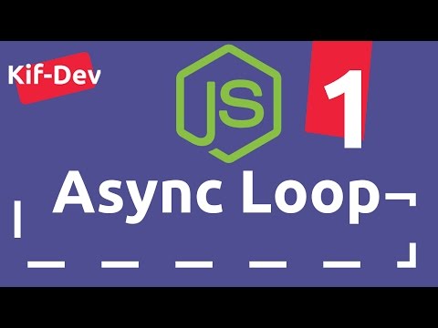 Nodejs Asynchronous Loop Part 1