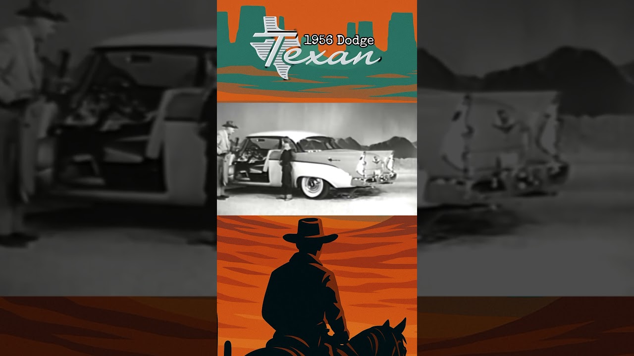 The rare 1956 #Dodge Texan sedan #Texas #DodgeTexan #Texan #1950s #50s #Mopar #MoparOrNoCar #Ads