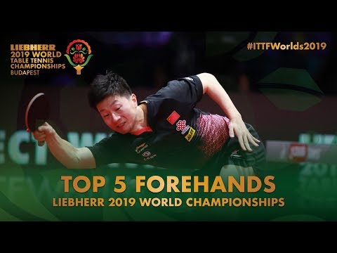 Top 5 Forehand Shots | Liebherr 2019 World Table Tennis Championships