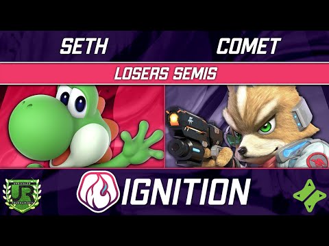 Seth (Yoshi) vs Comet (Fox) - Ignition 278 LOSERS SEMIS