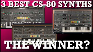 Video thumbnail for 3 Best CS80 SYNTHS | Model 77 Softube | GX 80 Cherry Audio | CS 80 V Arturia by Andrew G Dugros