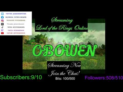 Poteen playing LOTRO, MARINER (Blue line) getting to lvl 70