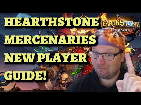 Hearthstone Mercenaries NEW PLAYER GUIDE (Getting Started with Mercs)