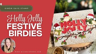 Festive Birdies Bring Joy to Your Holiday Cards!