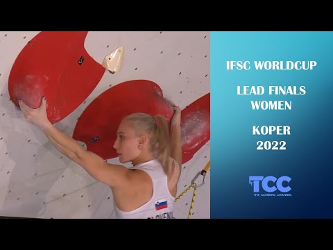 Recap Lead Finals Women | Koper | IFSC Worldcup 2022