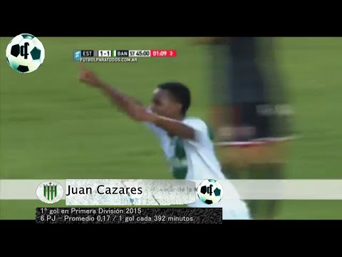Gol Juan Cazares - Estudiantes 1 Vs Banfield 2 - Primera División 2015