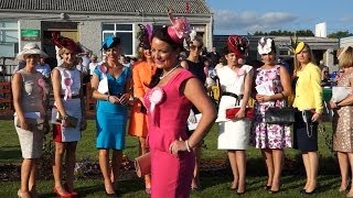 preview picture of video 'Pippa O'Connor Ormond to Judge Littlewoods Ireland Ladies Day 2014 at Roscommon Races'