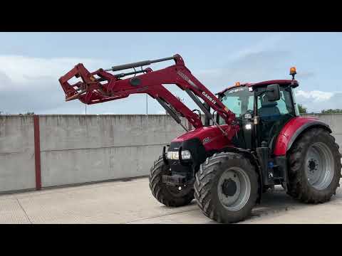 CASE LUXXUM 120 4WD TRACTOR & FRONT LOADER - Image 2
