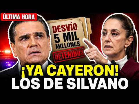 🚨💥¡ÚLTIMA HORA! LOS AGARRARON! EXFUNCIONARIOS DE SILVANO CAEN POR 5 MIL MILLONES