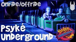 Walibi Belgium - Psyké Underground (onride/offride)