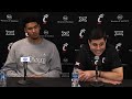 Cincinnati Men's Basketball | Wes Miller, Dillon Mitchell Recap Kansas