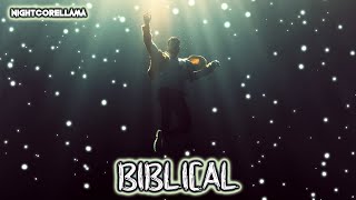Download lagu Calum Scott - Biblical (Lyrics) | Nightcore LLama Reshape mp3
