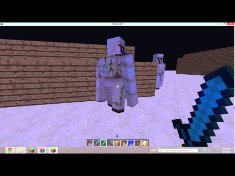 spinning Iron GOLEM!!