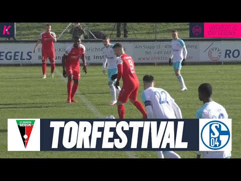 Fünf Tore und Platzverweis bei Knappenschmiede | FC Wegberg-Beeck - FC Schalke 04 II