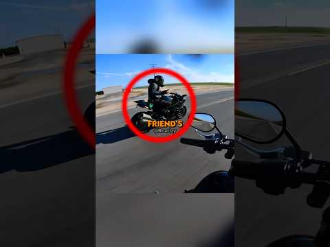 He Crashed His Friend’s Ninja H2 😳 (@MADMAXY )