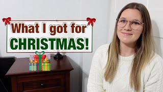 WHAT I GOT FOR CHRISTMAS! | MOM'S MINIMALIST GIFTS 2024