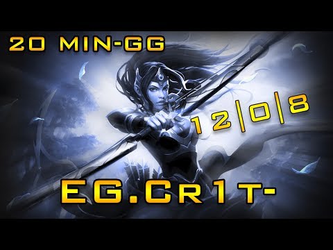 Mirana by EG.Cr1t - ATOS + ARROW - 20 min - GG WP | Dota 2 Pro Gameplay