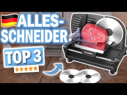 ALLESSCHNEIDER kaufen: Top 3 Allesschneider 2026 im Vergleich!