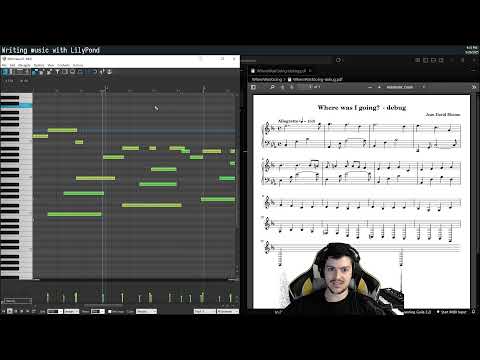 Music notation with LilyPond!