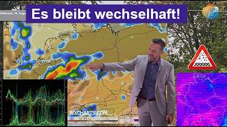 Wechselhaft: Hochsommer-Eintags-Fliege, sonst oft Regen & Gewitter. We