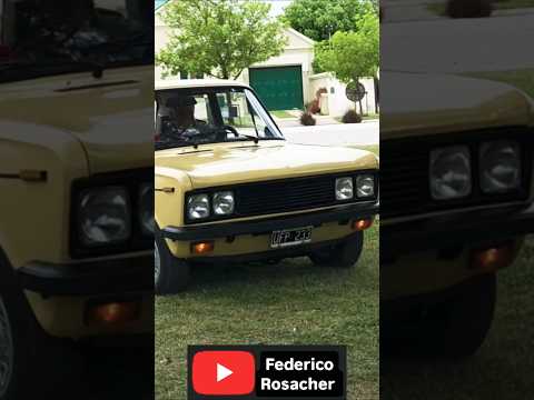 Fiat 125  - Encuentro de Autos Clásicos en Colonia Vignaud  - Córdoba - Argentina. #fiat #car #cars