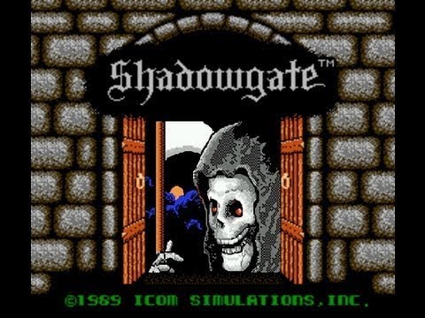 Retro NES game Shadowgate Complete walk-through!