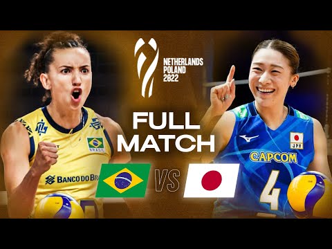 Brazil 🇧🇷 vs. Japan 🇯🇵 - Quarter Finals | Women's World Championships 2022 | Full Match - Volleyball