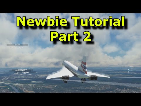 FS2020: Concorde - Newbie Tutorial Flight: EGLL - EDDF - Part 2:  With A Glide Slope Landing!