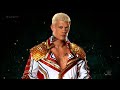 The American Nightmare Cody Rhodes Theme Song Kingdom With Arena Effects