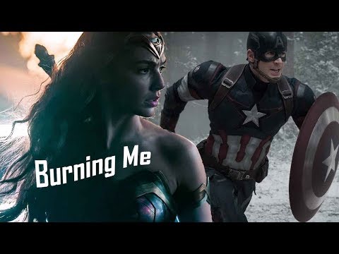 Burning Me - Captain America/Wonder Woman