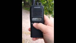 How to turn your portable radio to Scan mode