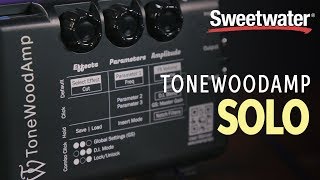 Video thumbnail for ToneWood Amp SOLO Acoustic-electric Guitar Effects Demo by Sweetwater