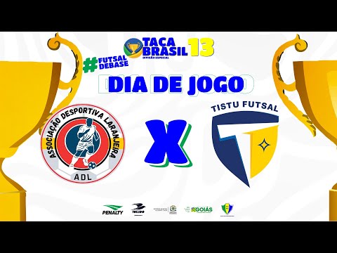 Taça Brasil Sub 13 Masc. Especial | ADL x Tistu Futsal | 1ª Rodada | Ao Vivo