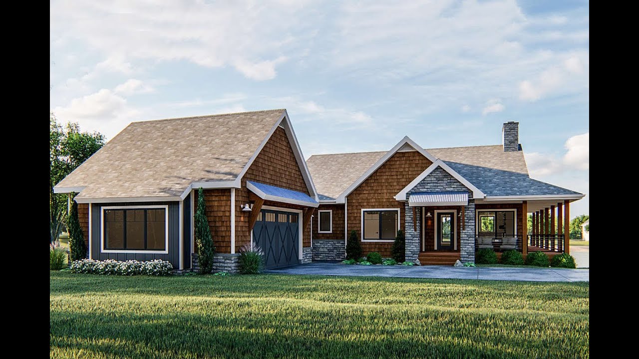 MOUNTAIN RUSTIC HOUSE PLAN 963-00369