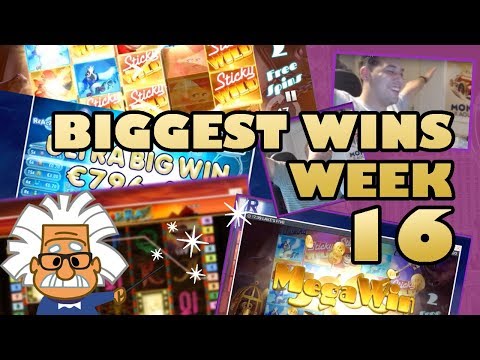 Casino Bonus Master Twitch - Biggest Wins Bonus Games  - Week 16 - 2018