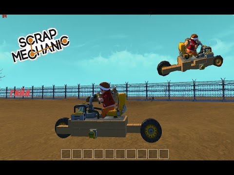 Scrap Mechanic - Строим мотоцикл (гайд)