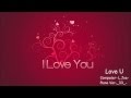 Teen Top L.Joe - Love U - Piano Ver. 