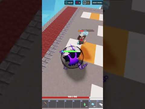 Max Void Knight Vs. Max Barbarian…(Roblox Bedwars)