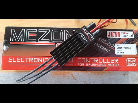 Jeti - thrust reverse using Mezon Evo or Mezon Pro ESCs