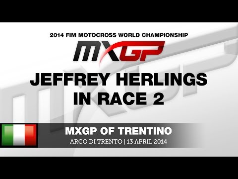 MXGP of Trentino 2014 Jeffrey Herlings in Race 2 - Motocross