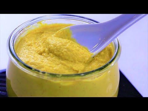 صلصة الخردل الموطارد صحية واقتصادية  الشيف نادية  | Recette Sauce moutarde