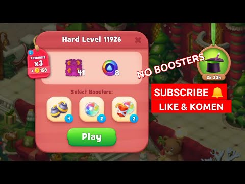 GARDENSCAPES HARD LEVEL 11926 NO BOOSTERS | MARI MAIN BERSAMA