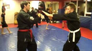 Pitbull MMA Street Self Defence Open Hand Striking From The Fence