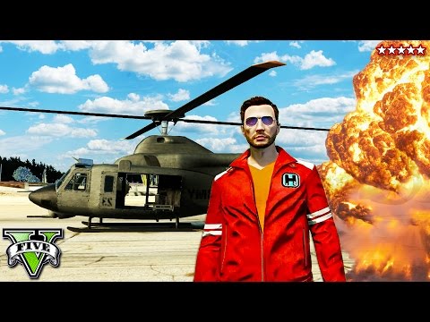 GTA 5 Total War with the Valkyrie!! EPIC Five Star Insanity w/The Stream Team (GTA 5 Funny Moments)