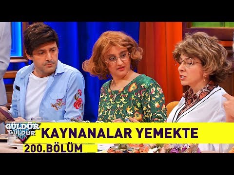 Güldür Güldür Show 200.Bölüm - Kaynanalar Yemekte