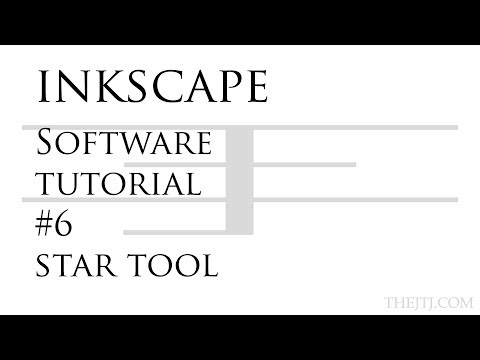 Inkscape Software Tutorial #6 Star Tool