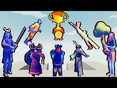 ALL TABS UNITS (BOSS ) TOURNAMENT | Totally Accurate Battle Simulator TABS