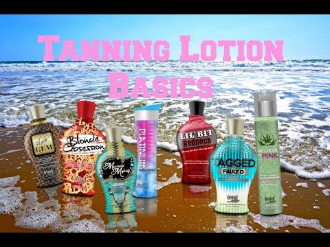 Tanning Lotion 101 ☀️ All About the Basics!