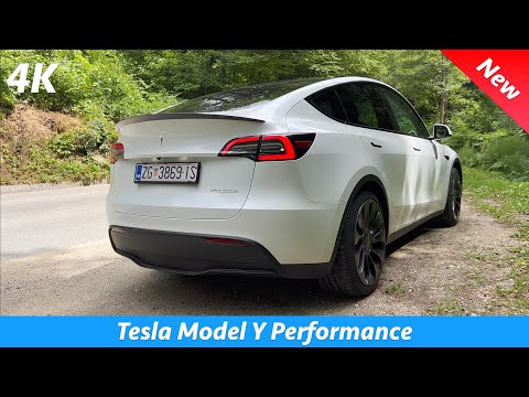 Tesla Model Y Performance 2022 – Rezension 4K | Exterieur - Interieur (Hergestellt in Berlin)