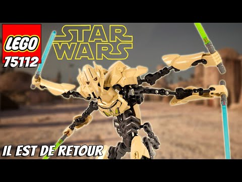 Vidéo LEGO Star Wars 75112 : Général Grievous